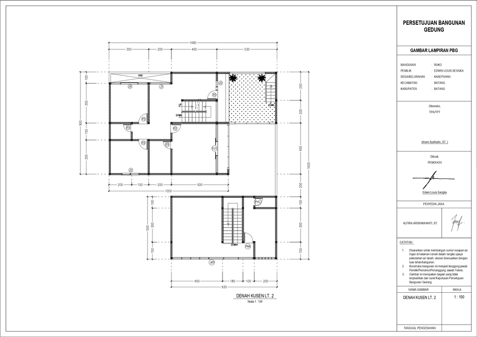 CAD Drawing - GAMBAR KERJA, DED, AUTOCAD - 5