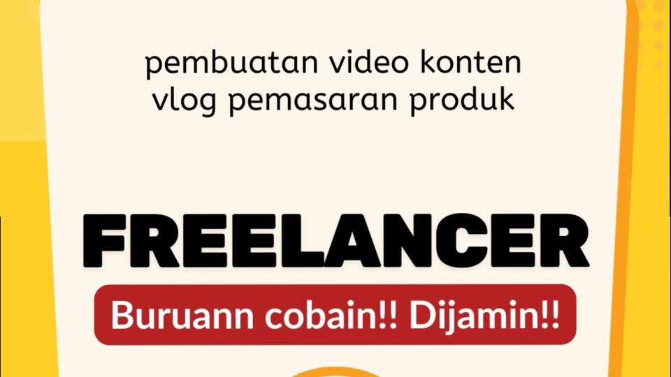 Selebgram/ Socmed - Desain video vlog untuk penawaran produk atau jasa - 1