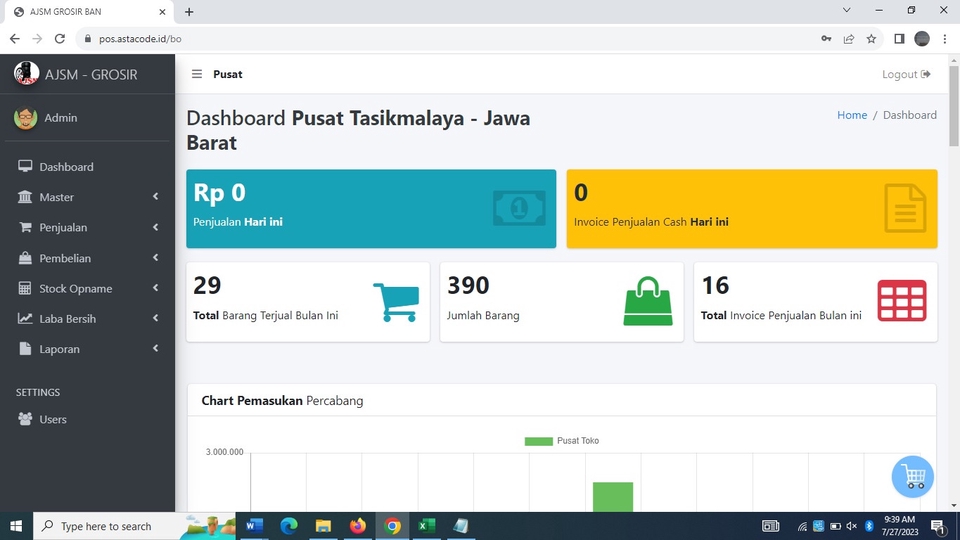 Jasa Developing Blog / Maintenance Blog Murah Dan Berkualitas - Aplikasi POS Web murah dengan fitur lengkap dan berkualitas bisa Multi Outlet