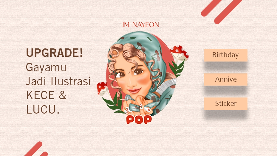 Gambar dan Ilustrasi - Ilustrasi Wajah Digital - 1