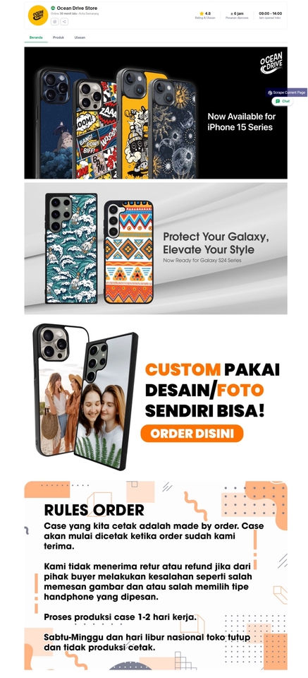 Jasa upload produk Shopee, Tokopedia, Bukalapak, Lazada - Update Produk Toko Online - Layanan Upload Massal - Jasa Scrape Produk - Desain Case HP Custom