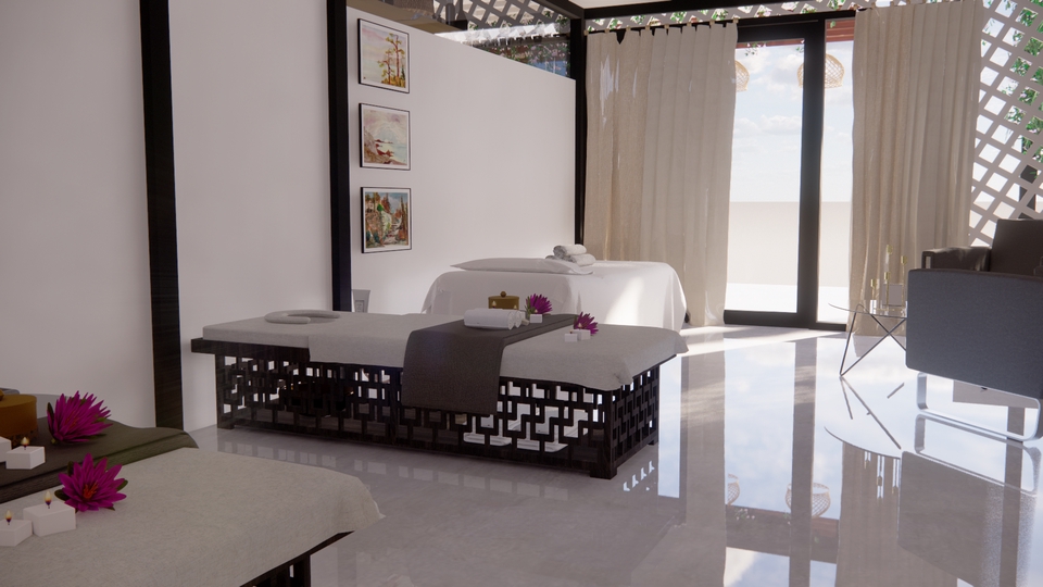 3D Perspective - รับปั้นโมเดล3D render enscape ทั้งภายนอกและภายในตัวอาคาร - 7