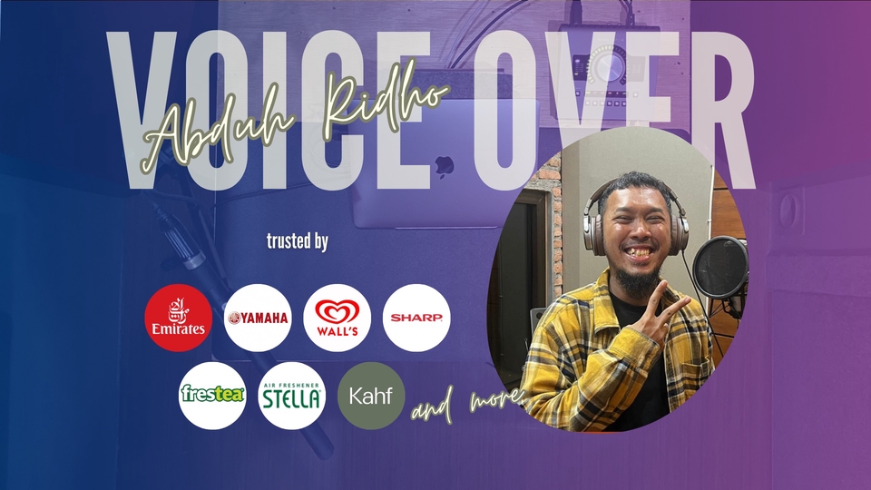 Sulih suara (dubbing, looping) - Voice Over / Pengisi Suara Kualitas BROADCAST, Beres EXPRESS - 1