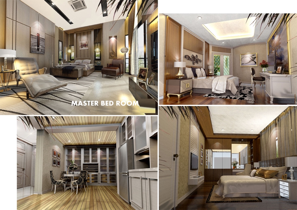 ทำ perspective 3d ภายนอก ภายใน/งานด่วน งานเร็ว