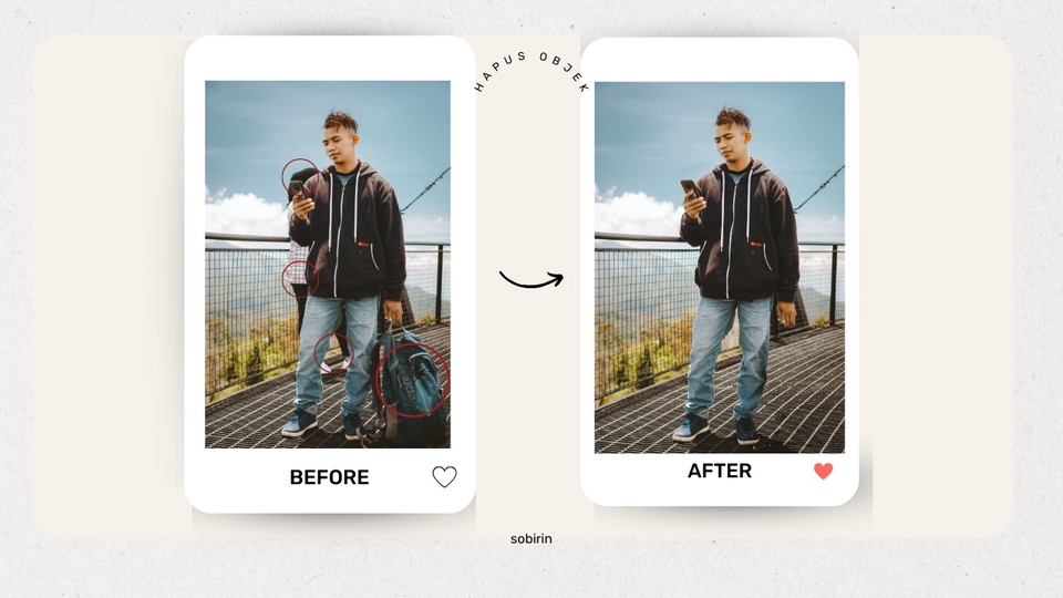 Edit Gambar & Photoshop - edit foto menghilangkan objek/remove objek - 1