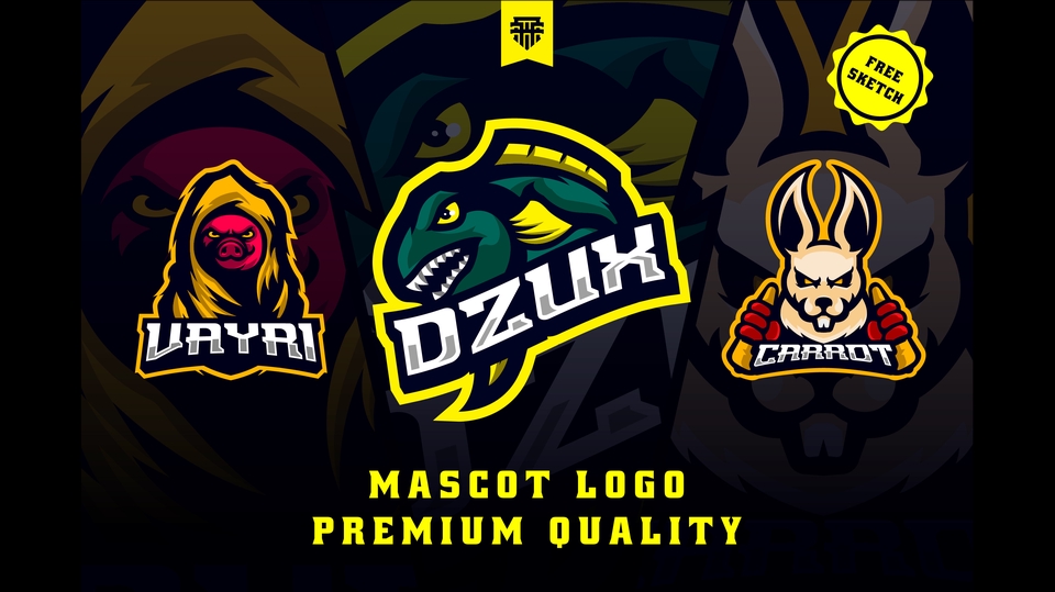 Logo - Desain mascot logo premium quality - 1