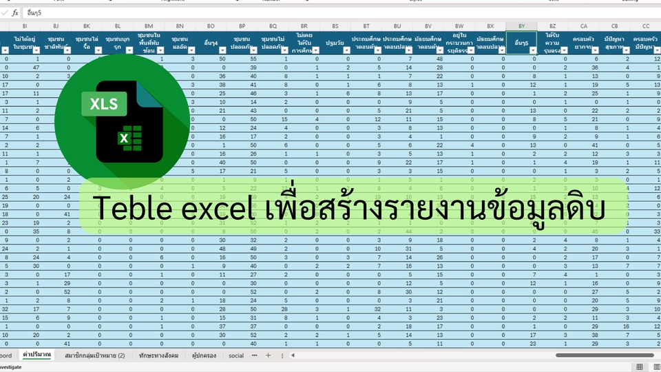 วิเคราะห์ดาต้า  Excel  รับวิเคราะห์ข้อมูล  SPSS  รับทำ spss  วิเคราะห์สถิติ  รับวิเคราะห์งานวิจัย  ทำ dashboard  data visualization