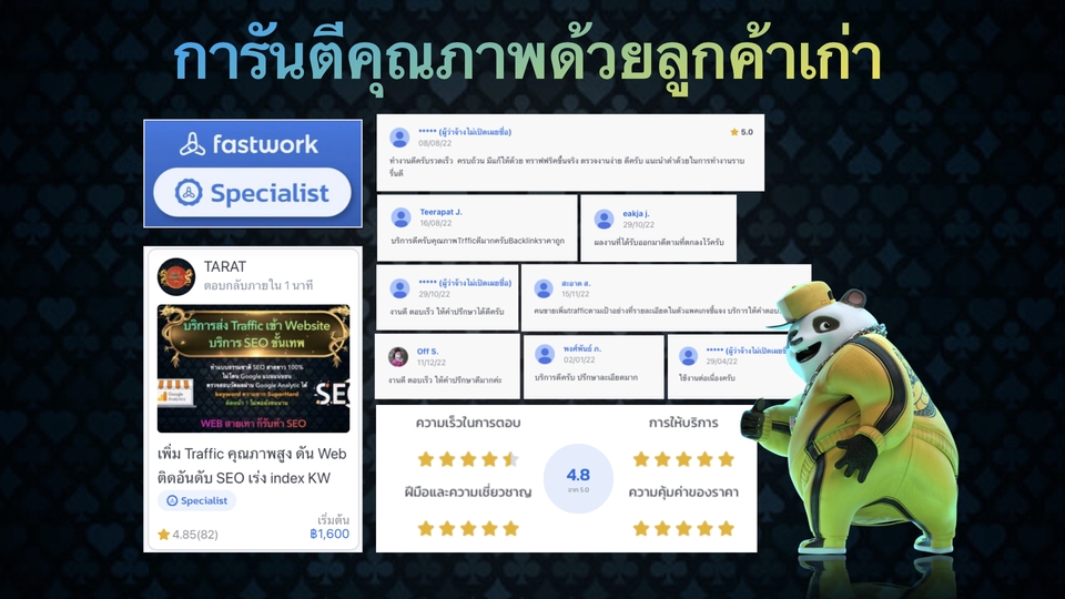 ทำ SEO - เพิ่ม Traffic และ Backlink คุณภาพสูง ดัน Web ติดอันดับ SEO เร่ง index KW ให้ติดรัวๆ - 17
