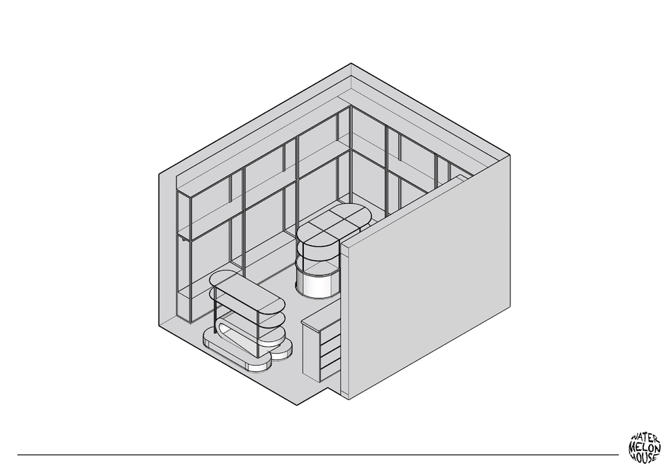 3D Perspective - Fashiion Shop - 4