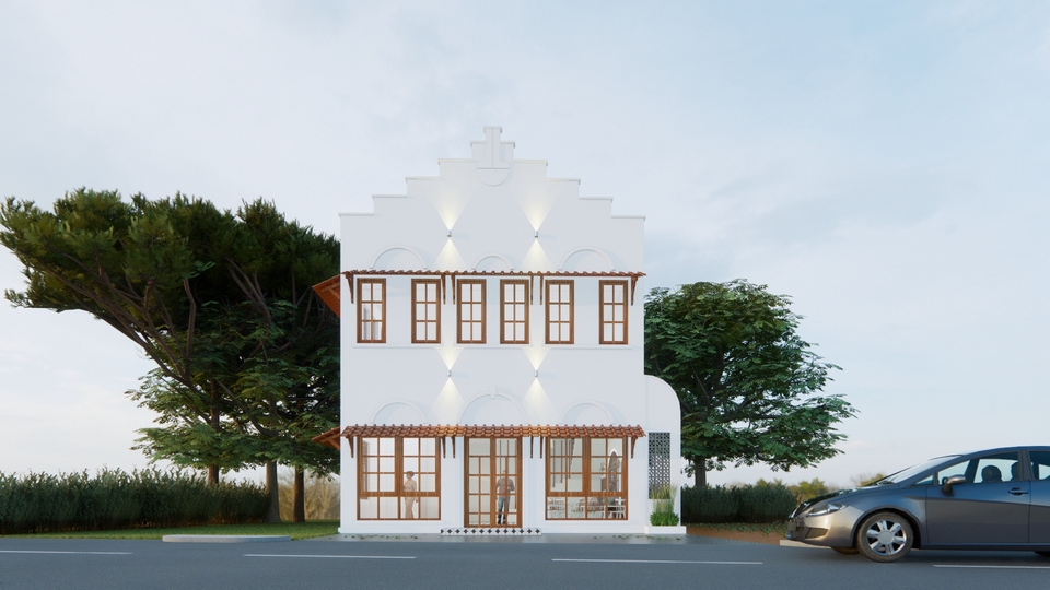 3D & Perspektif - Desain Interior & Eksterior Rumah, Cafe, Kantor, Area Komersil 3D & Shopdrawing Profesional - 7