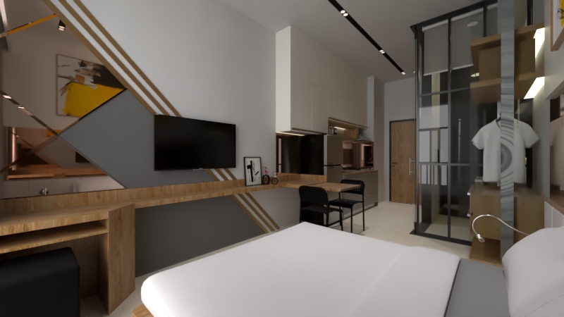 3D & Perspektif - Home / Apartment Interior Design - 13
