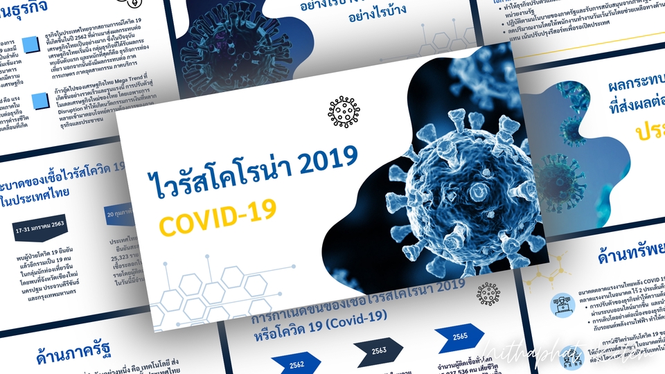 Presentation - รับออกแบบ Presentation ด้วย Power Point, Canva - 8
