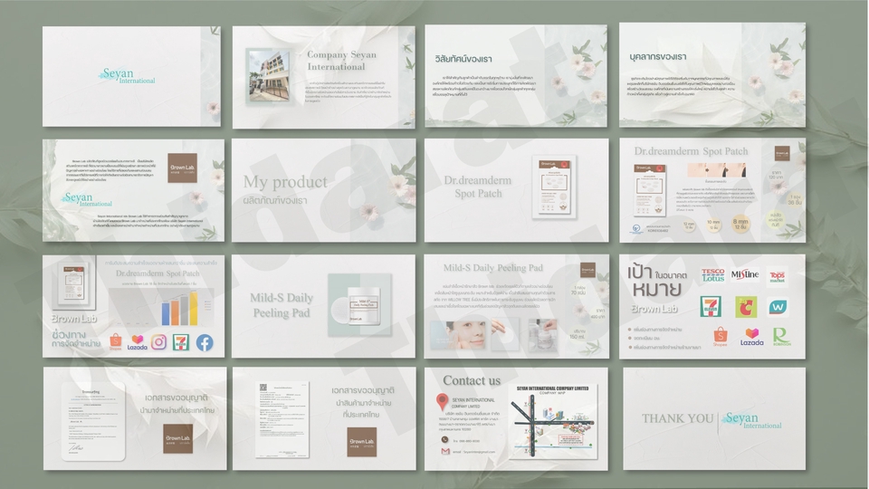 Presentation - รับออกแบบ Presentation ใช้โปรเเกรม AI ลงใน PowerPoint - 2