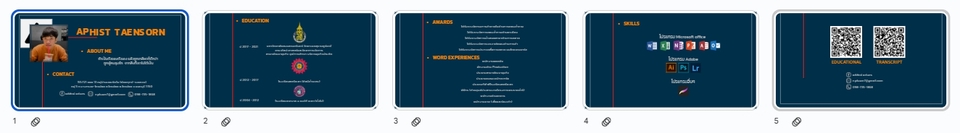 Presentation - รับออกแบบ Presentation ทุกรูปแบบ Slide power point, Google Slide, Keynote - 6