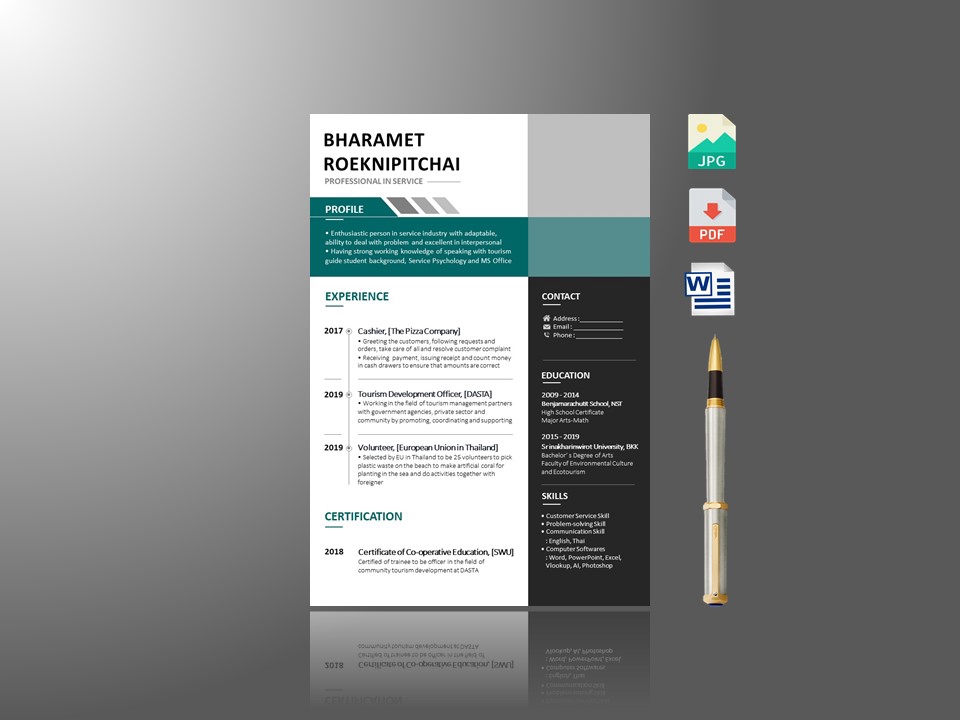 Portfolio & Resume - ðāļāļāļāđāļāļ Resume/Profile āļĢāļ°āļāļąāļāļāļļāļāļ āļēāļ āļāļēāļĄāļāļĩāđāļāđāļāļāļāļēāļĢð - 5
