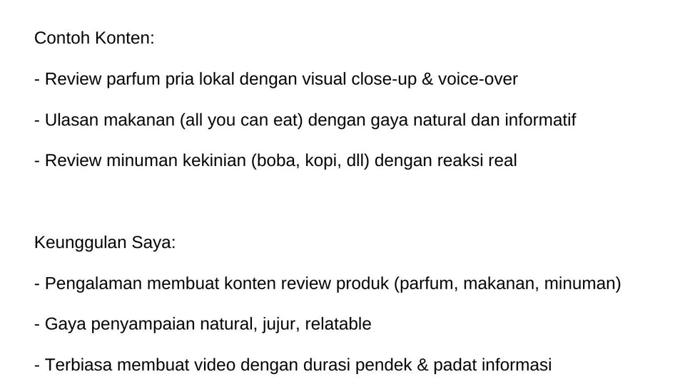 Memberi Review - Review jujur & menarik untuk produk/jasa Anda, sesuai target audiens & gaya bahasa yang diinginkan - 1