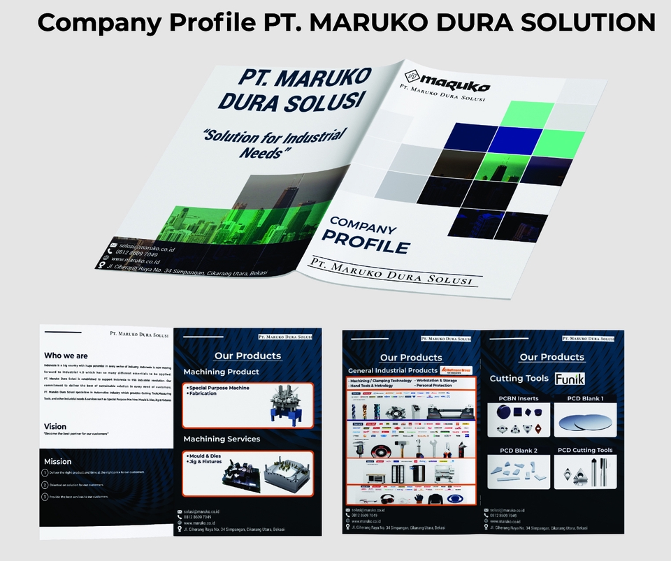 Digital Printing - Desain company profile - 2