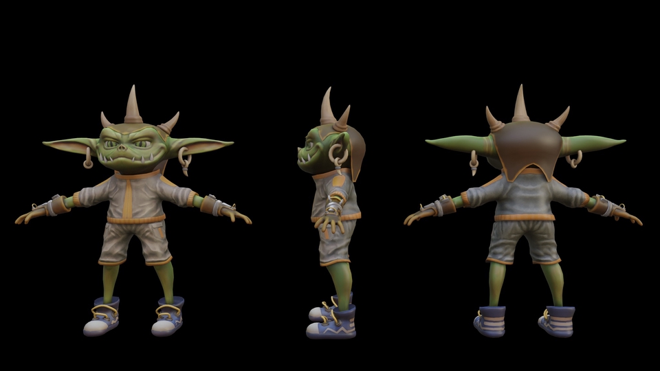 3D & Perspektif - 3D character modeling - 1