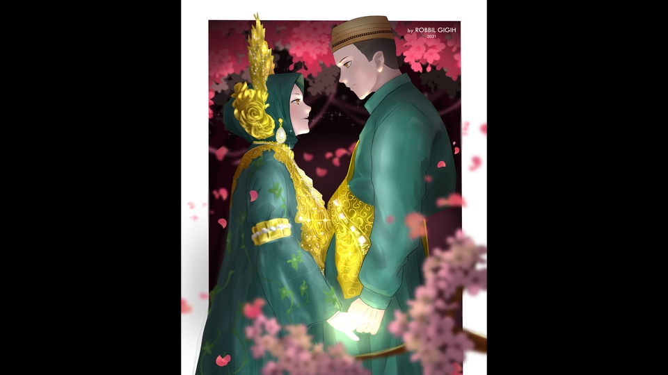 Gambar foto jadi anime style/request karakter/OC