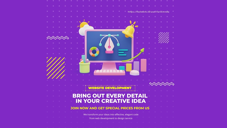 Web Development - Website Company Profile, eCommerce, Pembelajaran, Custom | Termurah dan User Friendly - 1