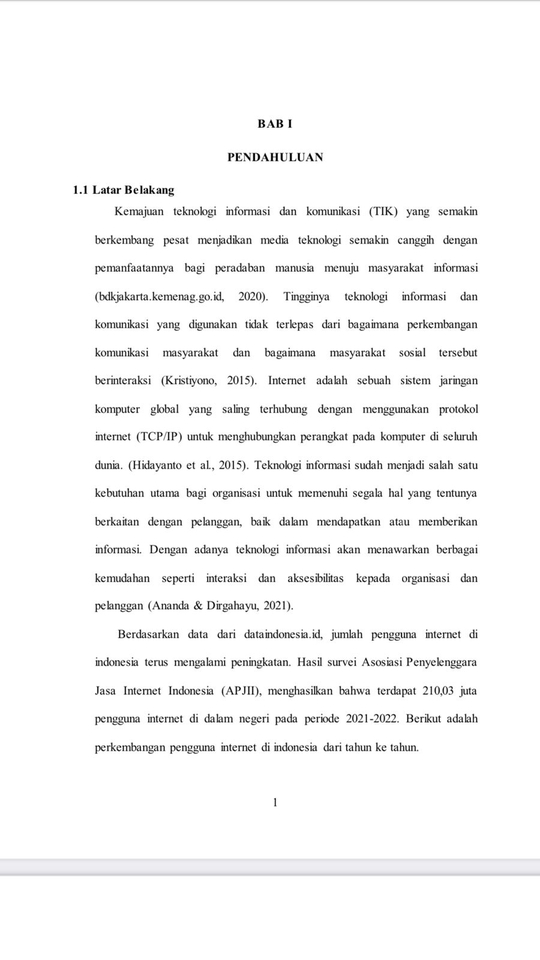 Pengetikan Umum - Document Service Skripsi, makalah, jurnal dll: Edit, Reformat, Revise dll - 2