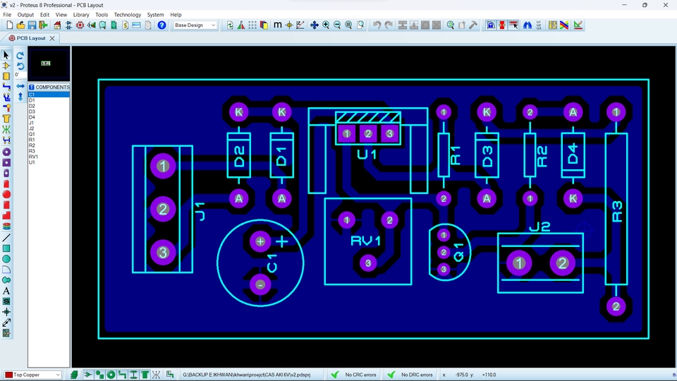 JASA DESIGN SKEMATIK DAN PCB PROJECT ELEKTRONIKA Circuit Diagram