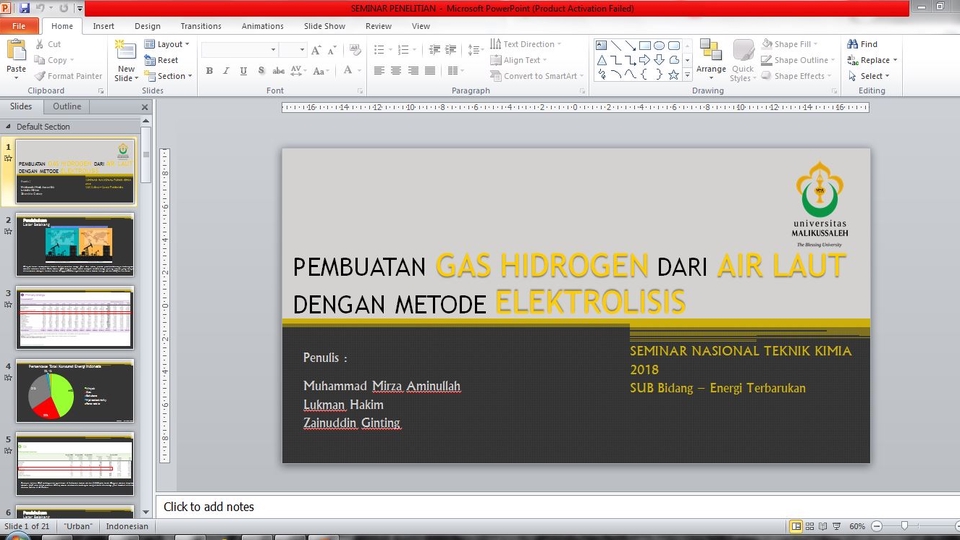 Presentasi - Desain Power Point Kebutuhan Prentasi Bisnis, Belajar, dan Kuliah. - 1