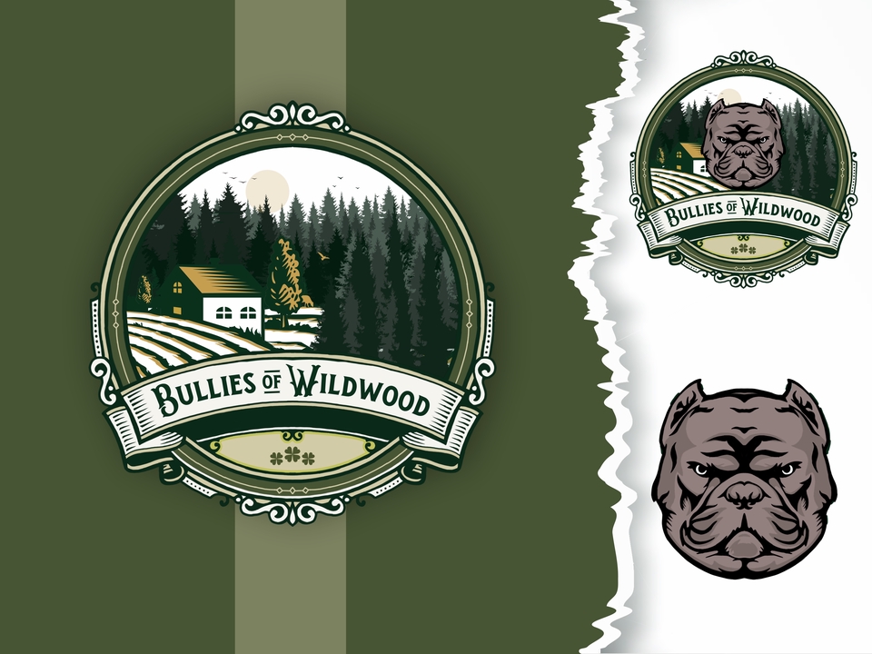 Logo - 3 DESAIN LOGO DENGAN GAYA VINTAGE DAN MODERN - 3