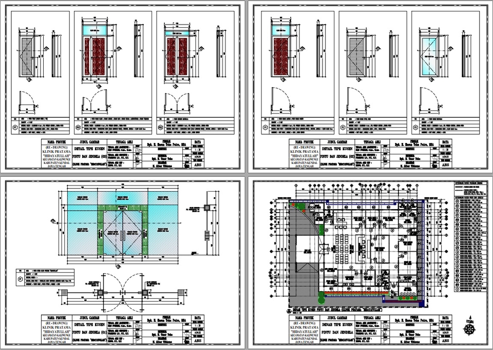 Jasa drafter autocad murah untuk pembuatan gambar denah rumah dengan desain interior modern dan minimalis.
