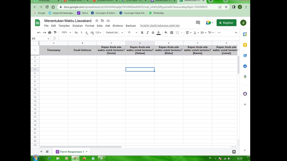 Entri Data - Jasa Excel, Spreadsheet, Dashboard, Google Sheets, Otomatisasi, Macro/Apps Script, dan Google Form - 21