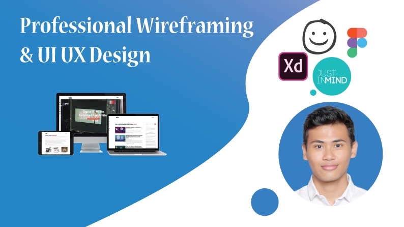 UI & UX Design - Professional Wireframing & UI/UX Design for Website & Mobile Apps (Revisi for Free) - 1