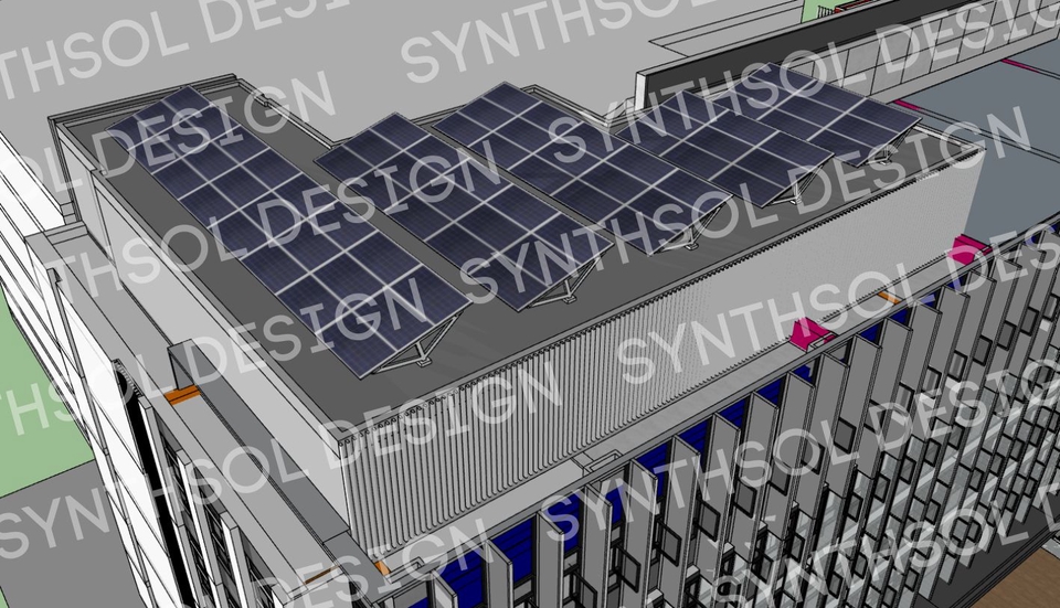 ติดตั้งโซล่าเซลล์ - ออกแบบระบบติดตั้งโซลาร์เซลล์ (Solar) 2D 3D - 8