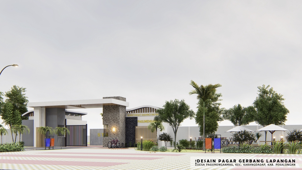 3D & Perspektif - Desain Arsitektur 3 D - 7