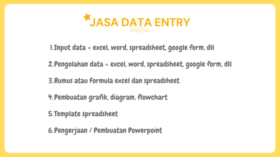 Entri Data - Data Entry dan Pengetikan - 1