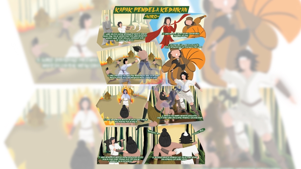 Gambar dan Ilustrasi - Design Illustration: Fable, Poster, Visual Storytelling, (Custom) - 7