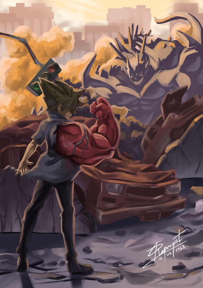 วาดภาพประกอบ - รับวาดภาพDigital Paint Concept Art - 8