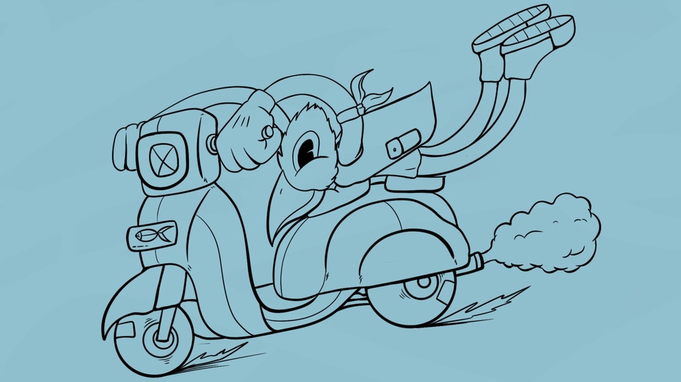 Jasa Desain Icon Game, Aplikasi, dan Website - sketch kasar dan line art cepat dan bagus