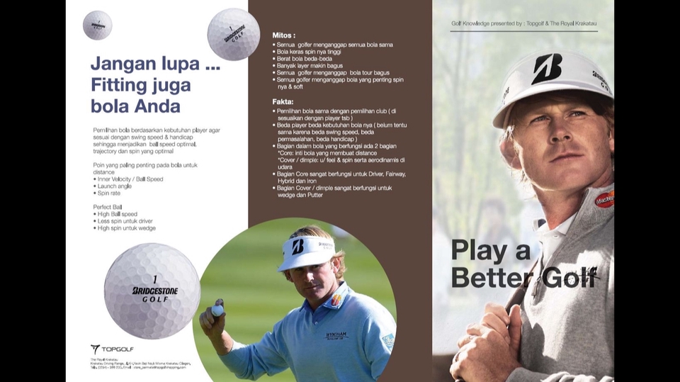 Jasa fitting golf bola, layanan profesional untuk meningkatkan performa permainan golf Anda.
