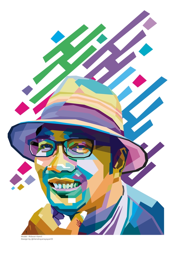 Gambar dan Ilustrasi - Tracing Gambar Dengan WPAP Style Cepat Harga Bersahabat - 20