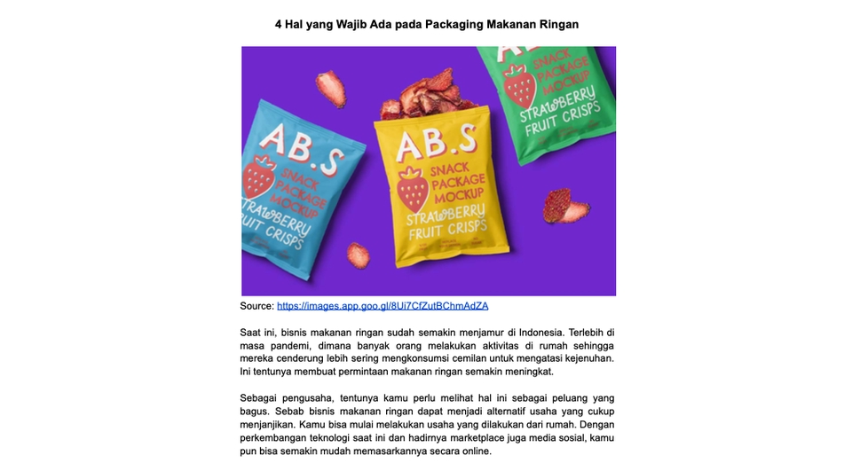 Penulisan Konten - Penulisan Konten (Copy Landing page, Ads, Email Marketing), Editorial Plan, dan Artikel - 3