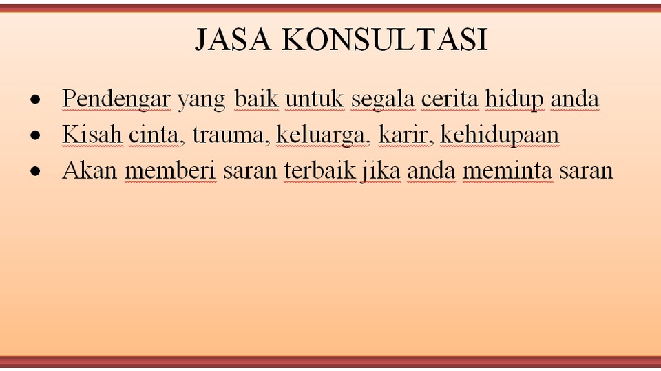 Pengembangan Diri - siap menjadi pendengar yang baik dan memberi saran jika diperlukan  - 1