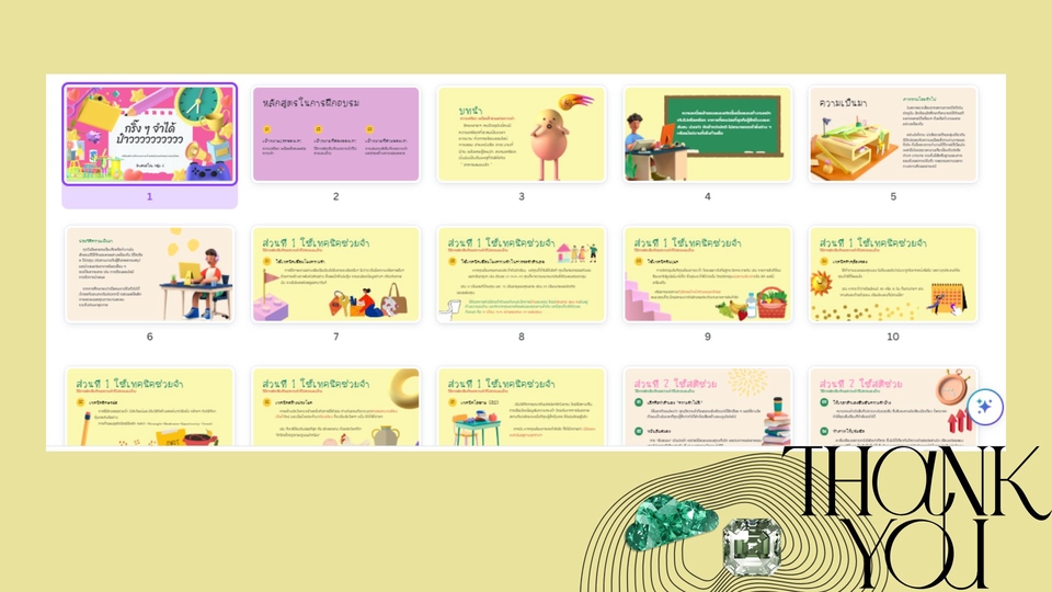 Presentation - รับออกแบบ Presentation Canva - 4