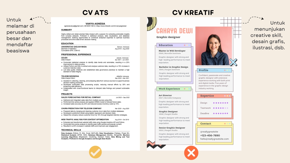 Portfolio & Resume - JASA PEMBUATAN CV ATS FRIENDLY - 3