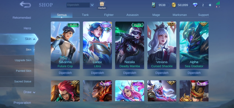 Gaming - Di Jual Akun ML Spek Goodlooking//450Rb Nego - 19
