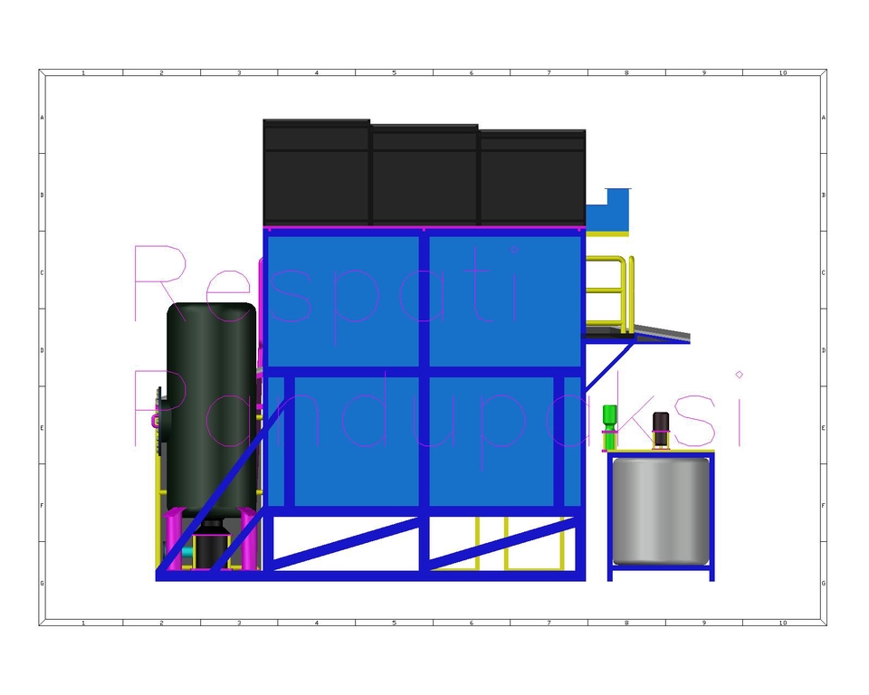 CAD Drawing - 3D Drawing DAF WWTP, 3 Hari Jadi - 6