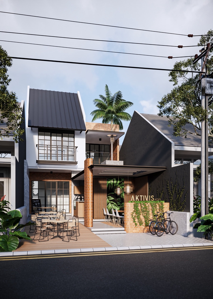 Jasa desain cafe minimalis modern, desain interior cafe, jasa arsitek cafe, desain cafe murah, desain cafe sederhana, desain cafe unik