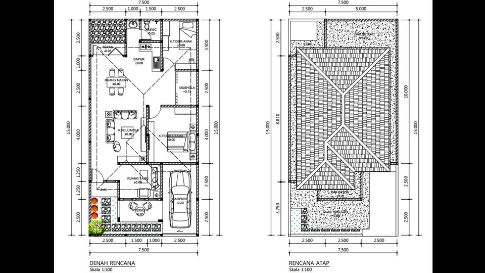 3D & Perspektif - Jasa Gambar Kerja (Drafter) CAD Arsitektur & Struktur - 8