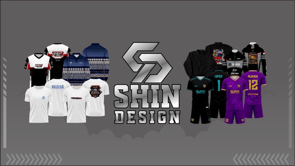 Jasa Desain Berbagai Jersey (Futsal / Bola, Basket, Sepeda, dll) - DESAIN JERSEY PRINTING DAN SABLON KAOS