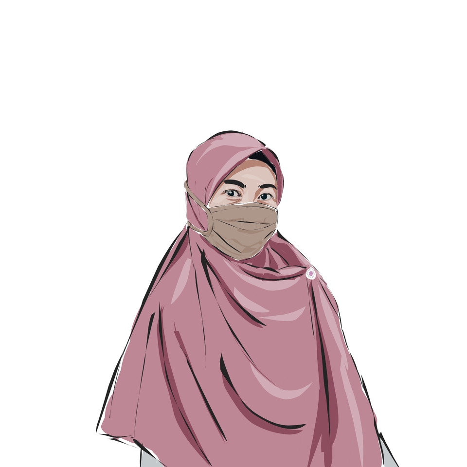 Gambar dan Ilustrasi - Desain Avatar Vector Minimalis - 4