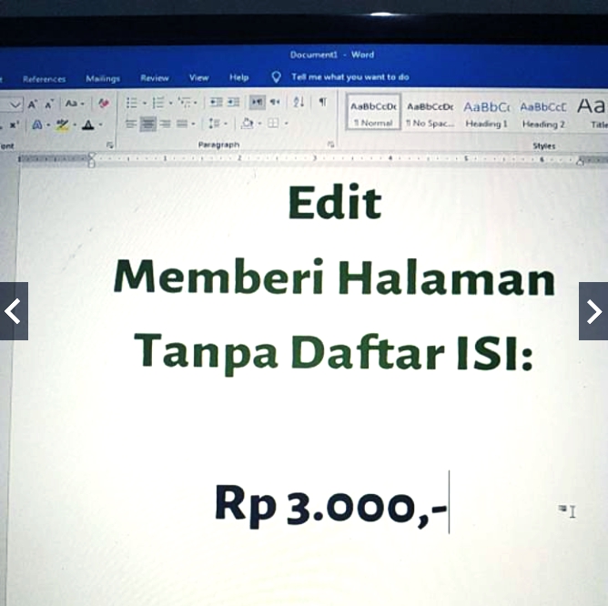 Pengetikan Umum - Jasa Ketik M. Word: Skripsi, Tugas, Makalah, Proposal, Dll  - 5